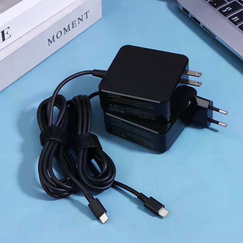 EU US Plug 65W 20V 3.25A Type-C USB C Phone PD Laptop Plug Charger Power Adapter For Laptops From Various Brands Oasis Select