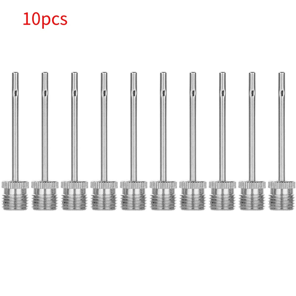 1-100Pcs Inflatable Needles Basketball Soccer Volleyball Inflatable Needles Balls Universal Needles Pump Accessories Oasis Select 10pcs