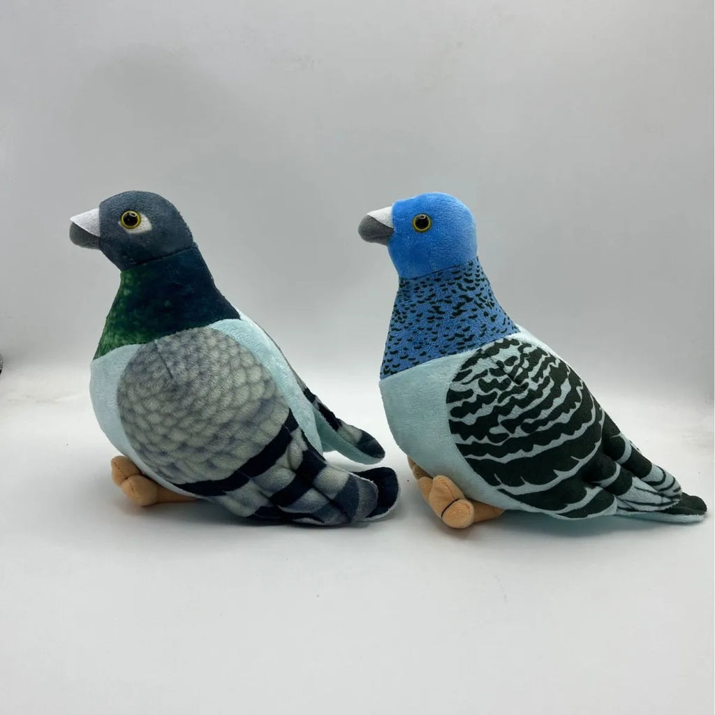 1pc Soft Plush Cat Toy - Cute Realistic Carrier Pigeon Stuffed Animal, Interactive Pet Pillow for All Breeds Pet Products Oasis Select