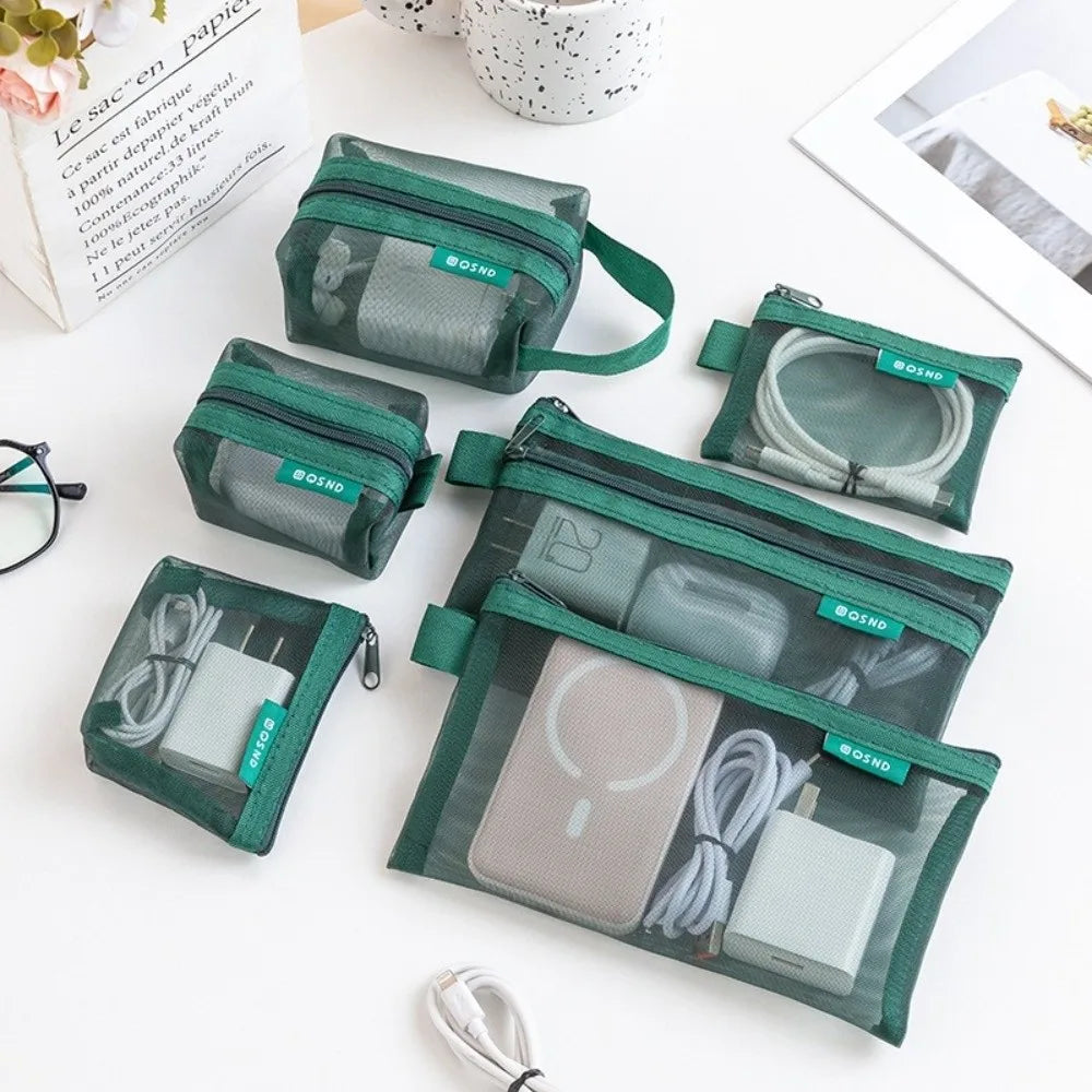 Multipurpose Mesh Storage Bag – Breathable Nylon Organizer Pouch