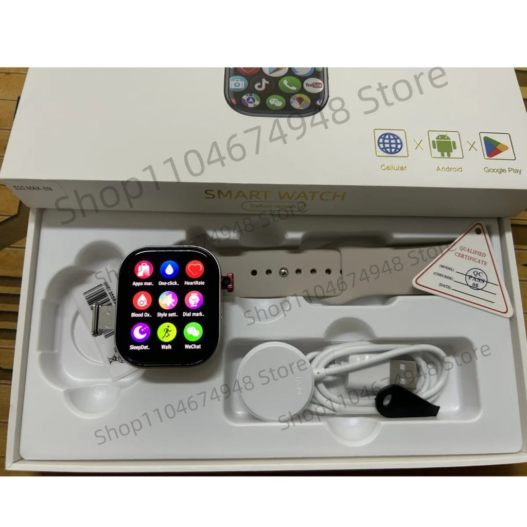 32GB+256GB VP99 Smart Watch 2.29inch Amoled S10 MAX Smartwatch Wrist Phone Heart Rate Rotary Camera GPS Position Game Smartwatch Oasis Select