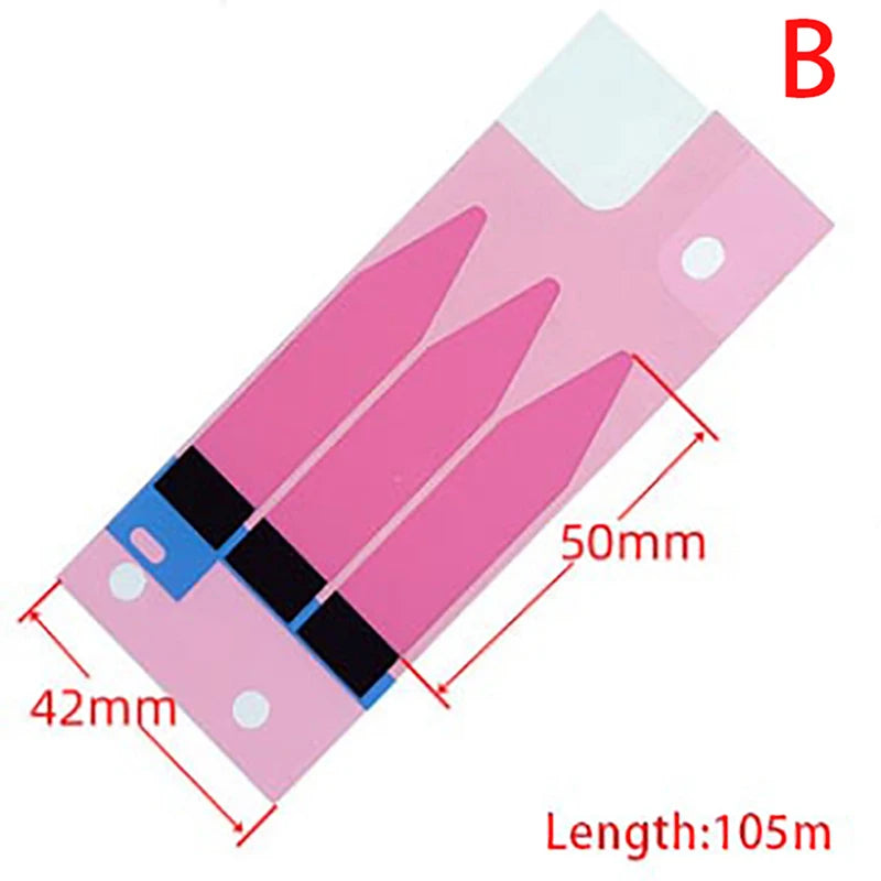 10-Pack Stretch Double-Sided Tape for Mobile Phone Battery