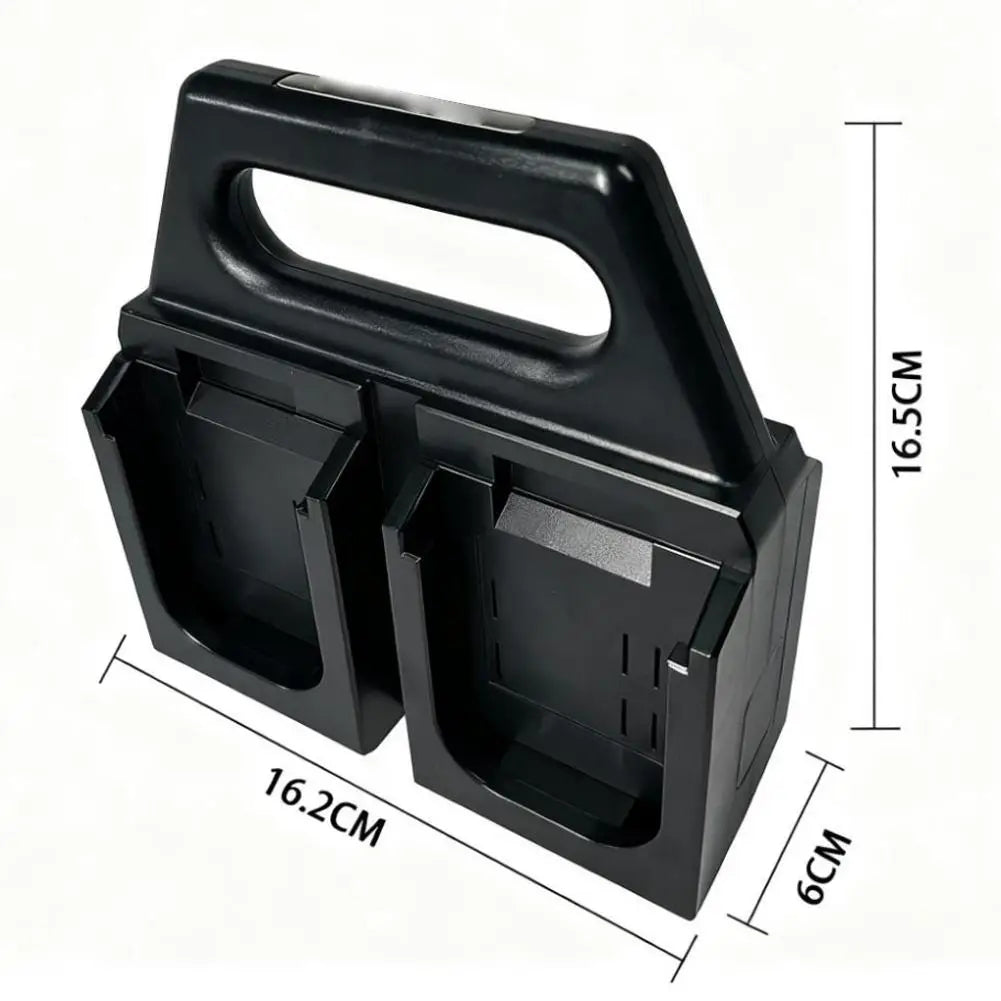 Makita 18V Battery Holder Rack – 4 or 6 Slot 3D Printed