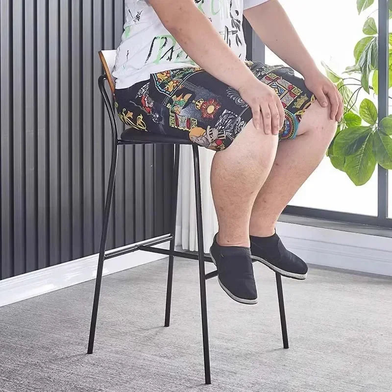 Nordic Minimalist And Luxurious Bar Chairs, Coffee Shops, Milk Tea Shops, Homestays, Restaurants, Bars, Chairs, Stools, Iron Hig Oasis Select