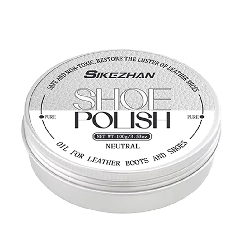 Professional Leather Shoe Polish Cream Kit,Cleaner Conditioner Waterproofer,Color Restorer for Men Women Formal Shoes Boots Bags Oasis Select 1PC -100g