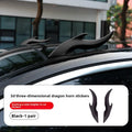 3D Dragon Horn Car Roof Sticker | SUV Truck Motorcycle Decor