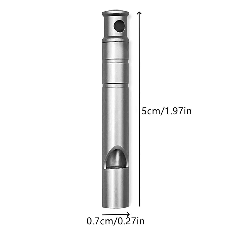 Outdoor Emergency Whistle Multifunction Survival Training Whistle Camping Hiking Survival Sports Anti Lose Whistle Oasis Select onesize