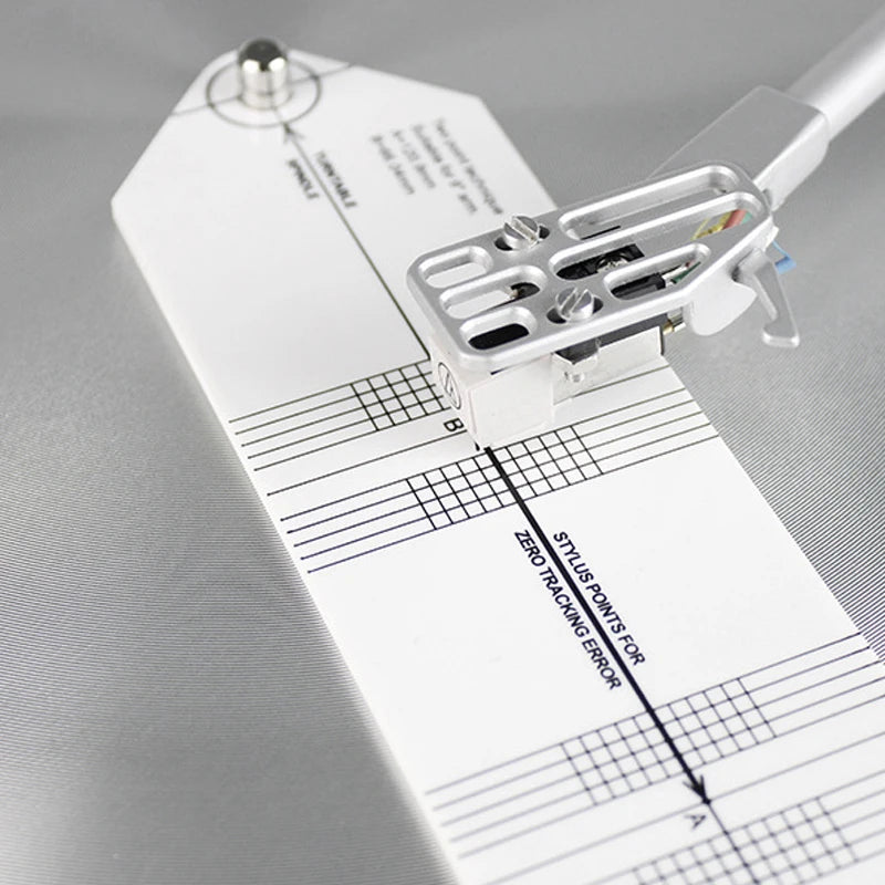 New Sale Turntable Phono Phonograph Pickup Cartridge Adjustment Ruler Calibration Gauge LP Stylus Alignment Protractor Tool Oasis Select