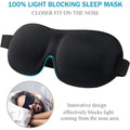 3D Sleep Mask – Memory Foam Blackout Eye Mask for Travel