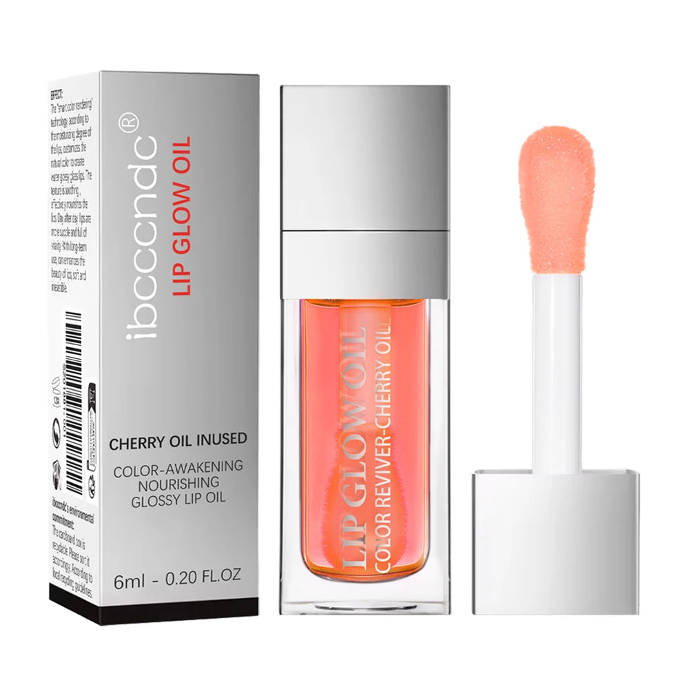 Crystal Jelly Lip Glow Oil – Tinted Hydrating Lip Plumper