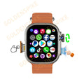 S10 Ultra 3 Max Smartwatch Fingerprint Unlock control Smart Watch 256GB Storage Free Download App WIFI GPS WIFI 2.29inch Amoled Oasis Select Silver Orange 4GB 32GB