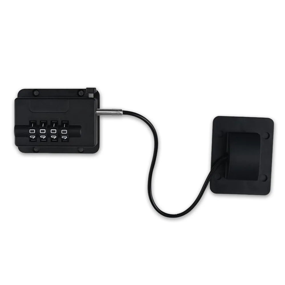 Anti-pinch Hand Safety Lock No Drilling Adjustable Cabinet Lock Unisex Protection Window Digital Password Lock for Home Oasis Select Black