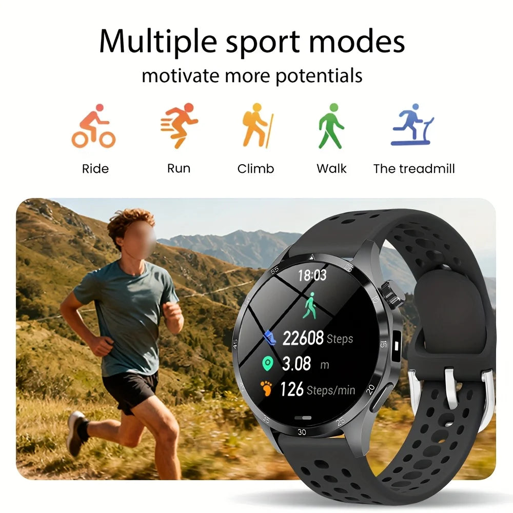 ERUN Smart Watch 1.5" Touch Screen | Calls, Music & Fitness