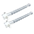 Silicone Washing Bulb Flexible Tip Anal Cleaner Douche Nozzle Anal Plug Shower Enema Dilator Anal Butt Plug Sex Toy For Couple Oasis Select 2pcs