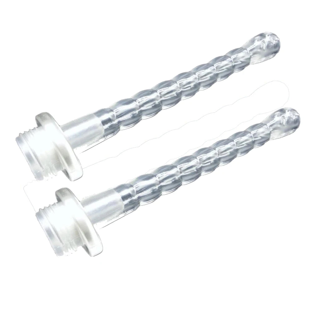 Anal Cleaner Douche Nozzle – Shower Enema Bulb Kit Anal Douche Kit Oasis Select 2pcs