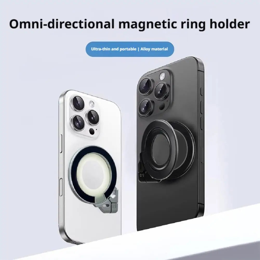 Magnetic Phone Ring Holder – 360° Rotatable MagSafe Stand