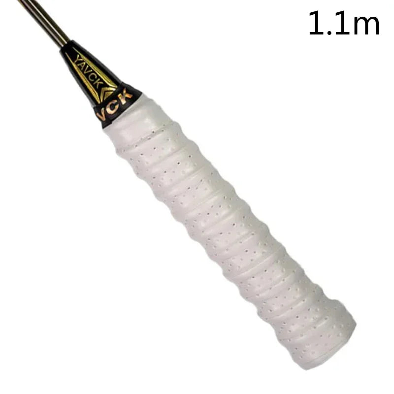 1/2Pcs Anti-Slip Breathable Sport Over Grip Sweat Band Griffband Tennis Overgrips Tape Badminton Racket Grips Sweatband Oasis Select white