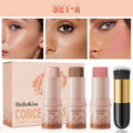 Hello Kiss Contour & Highlight Stick Set – Matte Waterproof