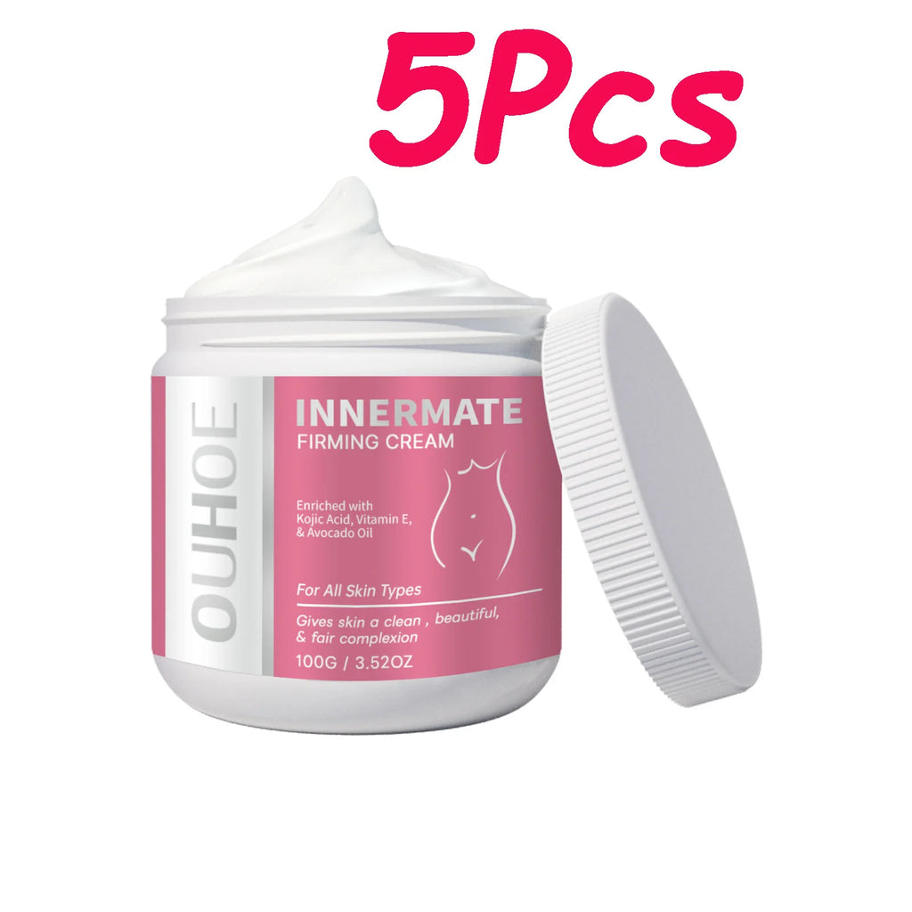 Body Whitening Cream Dark Spot Corrector for Underarms Knees Inner Thighs Brightening Moisturizing Intimate Area Lighten Lotion Oasis Select 5 x 100g Boxed