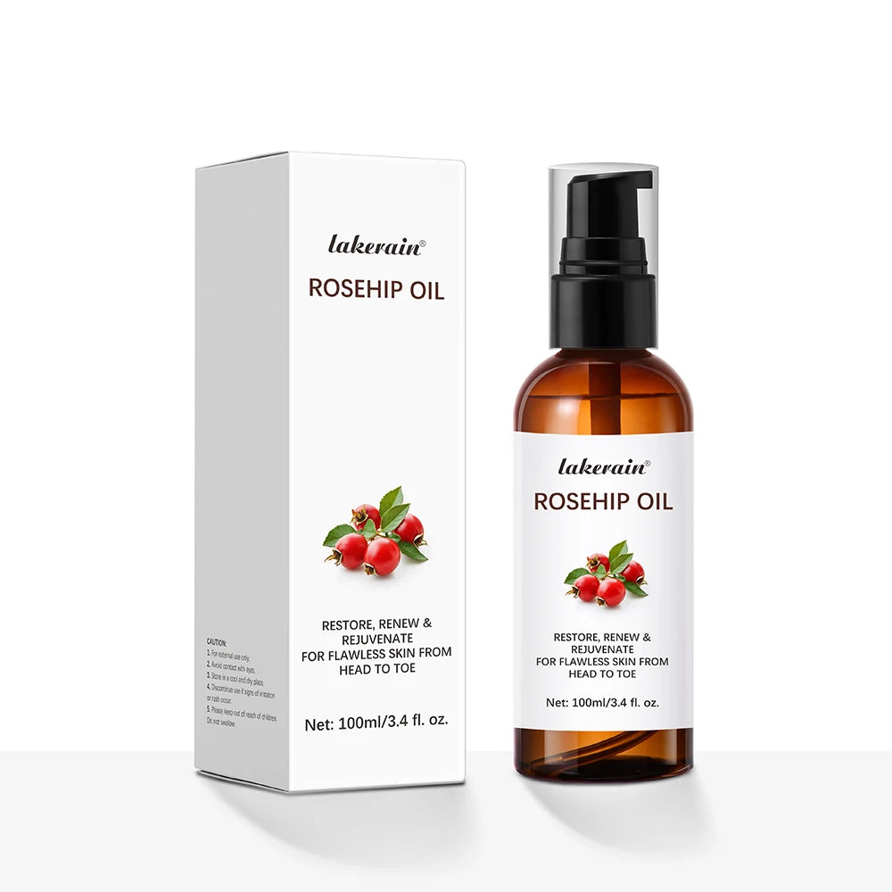 Organic Rosehip Oil 30ml – Face & Body Moisturizer with Retinol