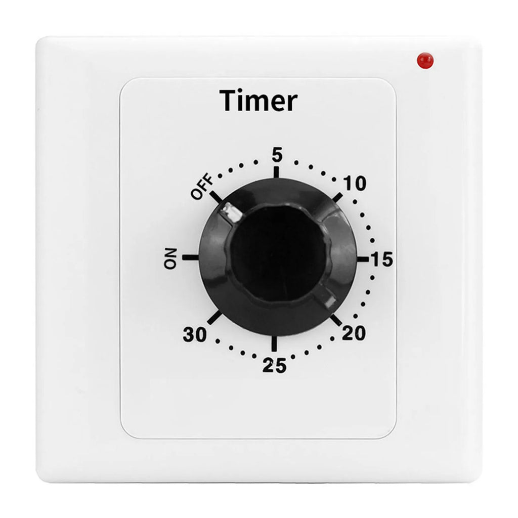 Digital Timer Control Switch Socket Countdown Timer Switch AC250V 15A Electronic Mechanical Countdown Controller Oasis Select TIMING 30MIN
