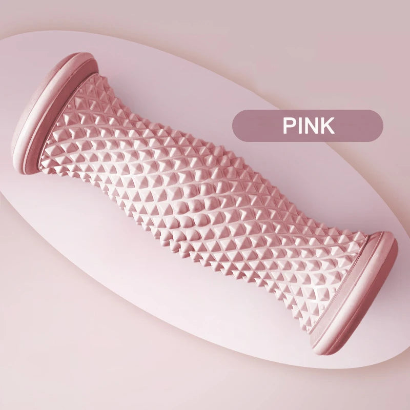 Manual Foot Massage Roller Ball – Yoga & Muscle Relaxation Foot Massage Roller Oasis Select Pink