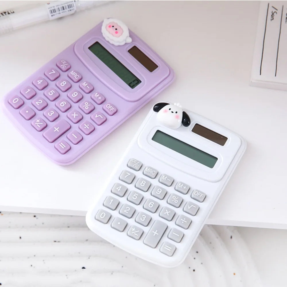 Cartoon Cute Calculator Fashion Mini Portable Small Calculator Portable Office Computer for Primary School Students Oasis Select