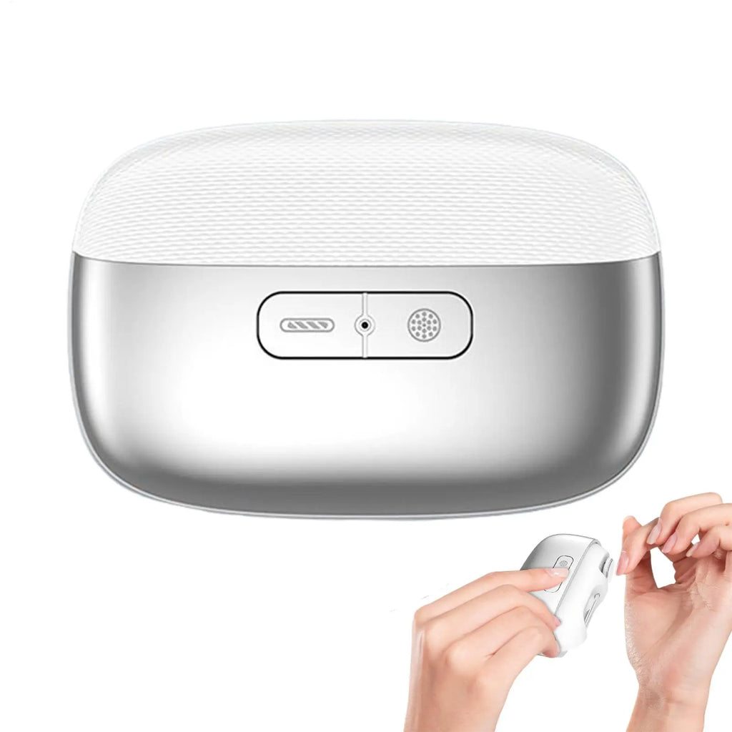 LED Light Rechargeable Fingernail Cutter Electric Nail Clippers Automatic Toenail Trimmer for Kids Adults Seniors Men Women Oasis Select