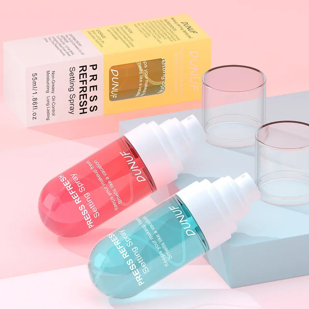 DUNUF 1 Pcs Moisturizing Makeup Setting Spray prevents facial makeup from melting and fading without oil lasting fresh Oasis Select