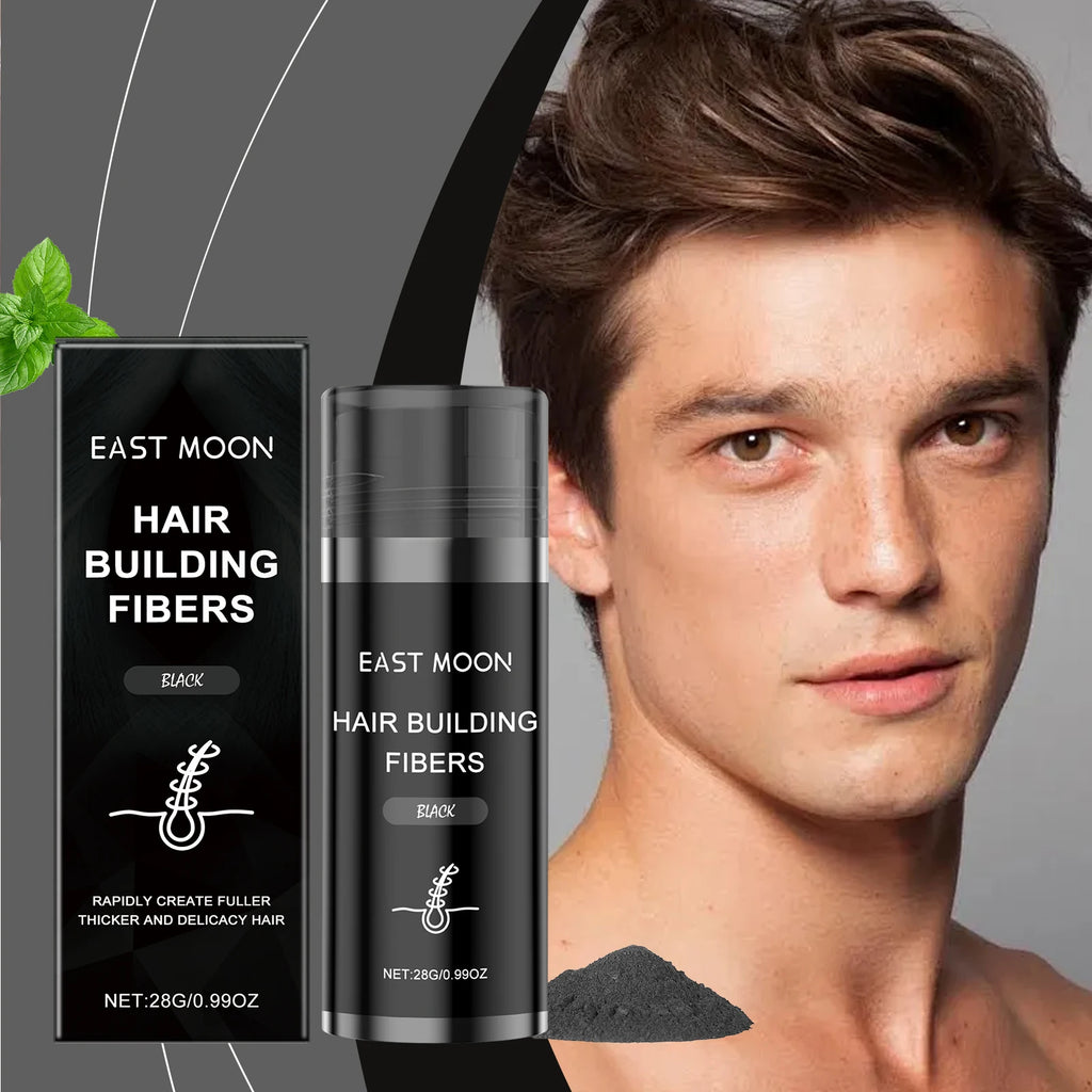 Vitamin E Hair Building Fibers Powder Long Lasting Improve Bald Hairline Thinning Treatment Instant Regrowth Hair Growth Powders Oasis Select