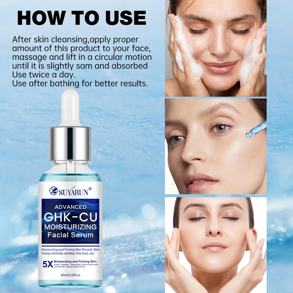 SUYARUN GHK-CU Face Serum – Firming & Moisturizing Essence Face Serum Oasis Select