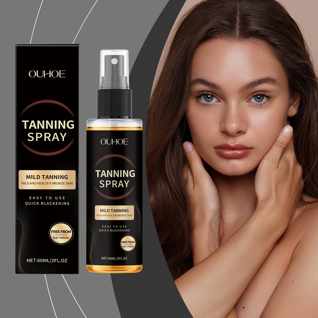 OUHOE Sunless Self Tanning Bronzing Spray Mist 60ml Self Tanning Spray Oasis Select