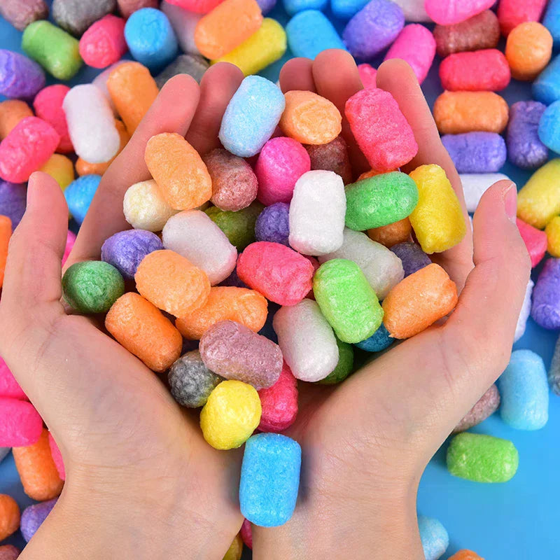 500pcs Starch Baby Kids Building Magic Corn Plasticine Children Toy Gift Oasis Select