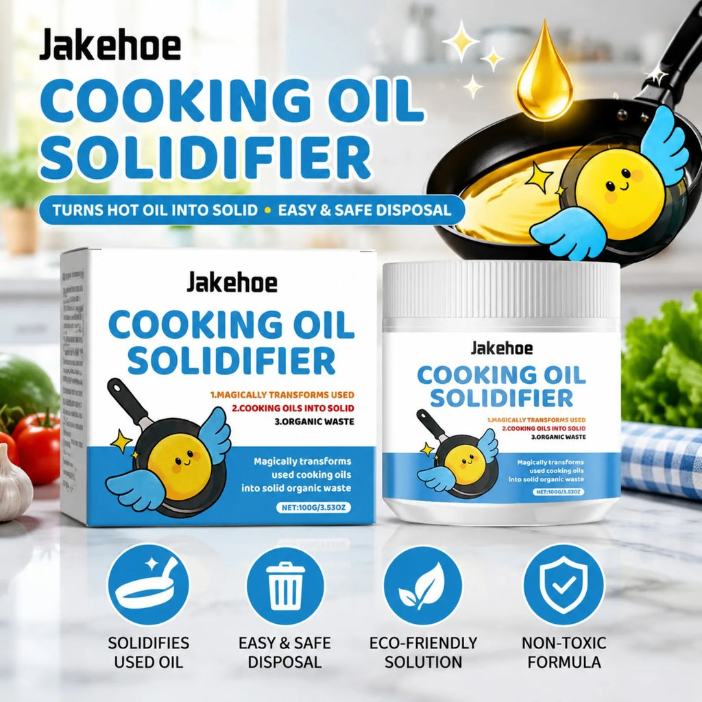 Cooking Oil Solidifier Powder Prevents Clogged Drains Turns Used Fryer Oil Into Solid Disposal For Home Restaurant Eco Cleaning Oasis Select