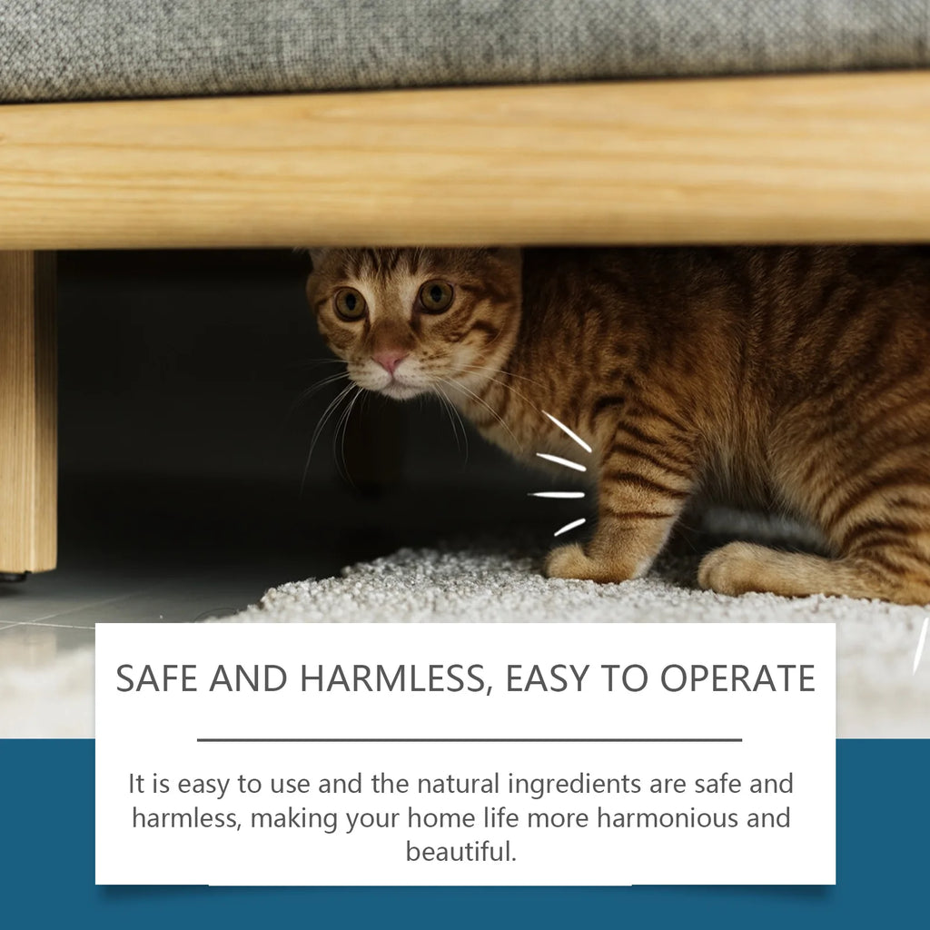 Cat Deterrent Spray Indoor Stop Scratching Deterrent Training Aid Furniture Sofas Rugs Curtain Furniture Protector Pet Product Oasis Select