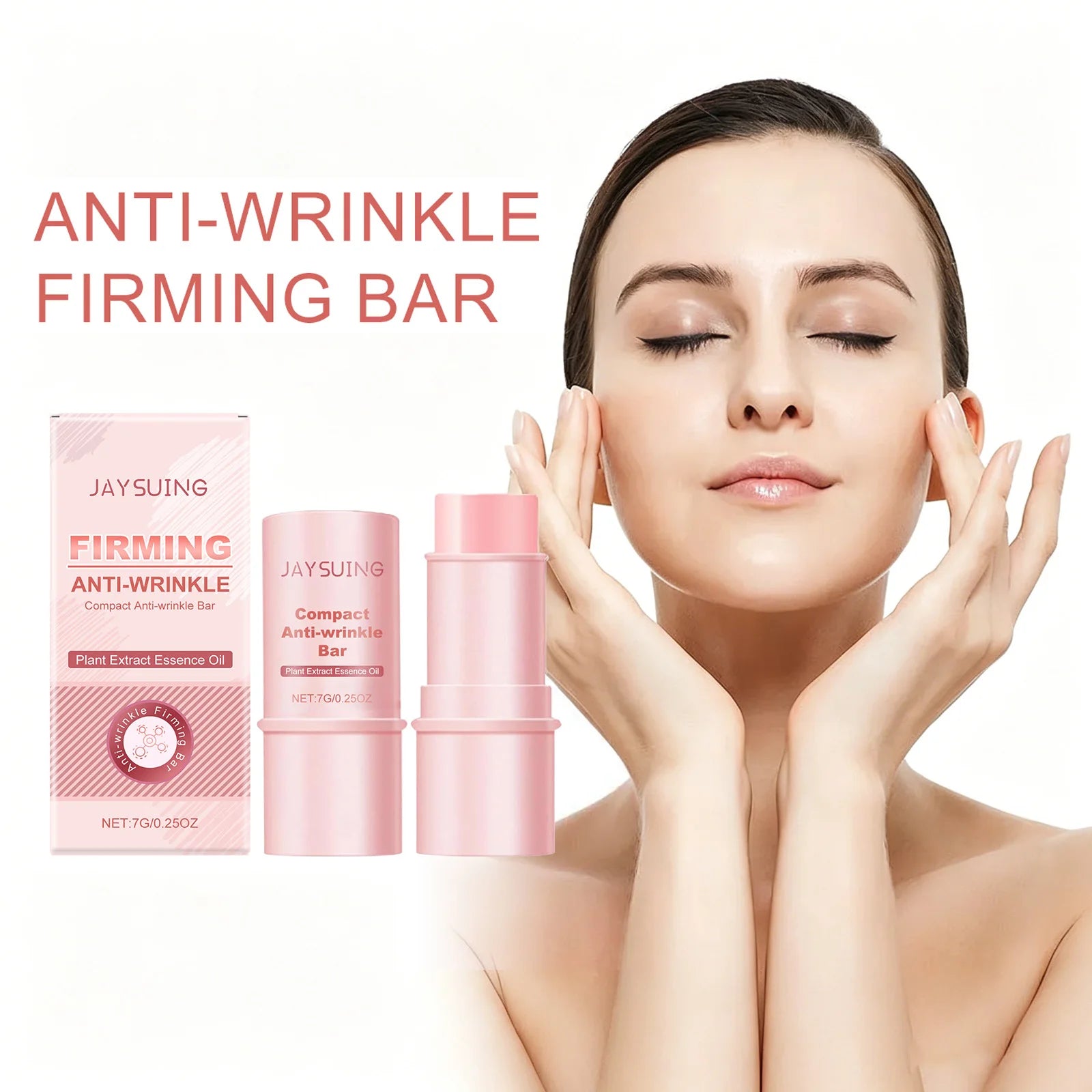 Collagen Firming Bar Anti-Wrinkle Tighten Sagging Skin Hydrating Collagen Moisturizer Face Balm Stick Watery Glow Skin Care Oasis Select
