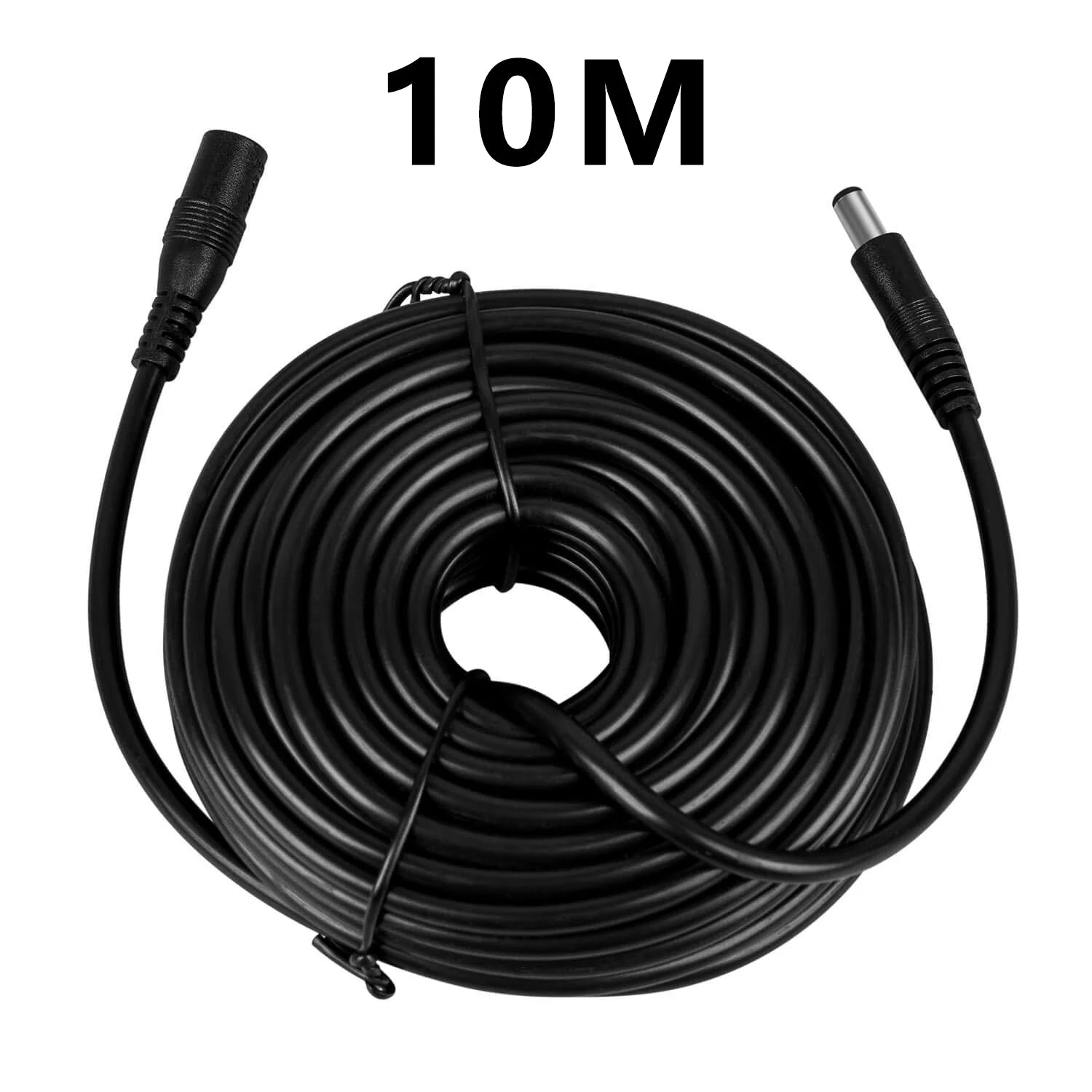 10M/ 5M 5.5mm*2.1mm DC Power Connector Extension Cord Jack Adapter Lead Cable DC Female Male Extension External Plug Oasis Select