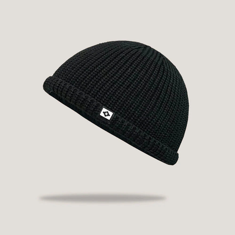 Guapi hat, knitted hat, landlord hat, hip-hop hat, toe cap, small label hat, cloth label hat, adult retro ethnic style Oasis Select 5