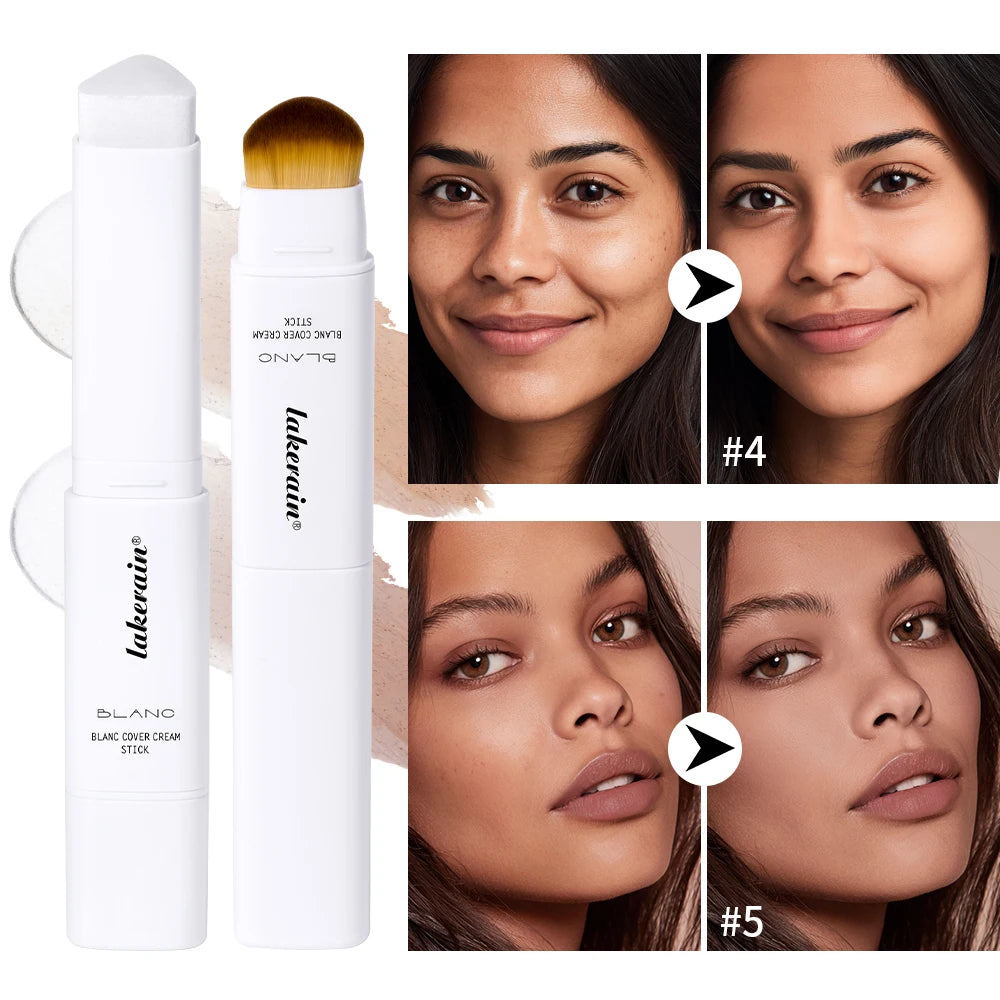 2-in-1 Color-Changing Foundation Stick Liquid Lightweight Moisturizing Brightening Foundation Color Changing For All Skin Types Oasis Select