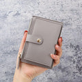 Women's Slim PU Leather Card Holder Wallet | Mini Zipper Purse Card Holder Wallet Oasis Select A2