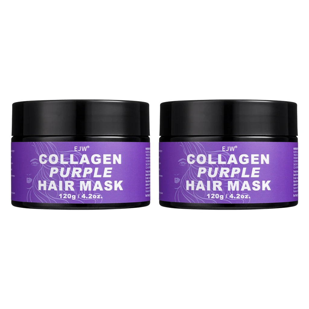 Keratin Purple Hair Mask – Toning & Deep Hydration for Blonde Purple Hair Mask Oasis Select 2pcs