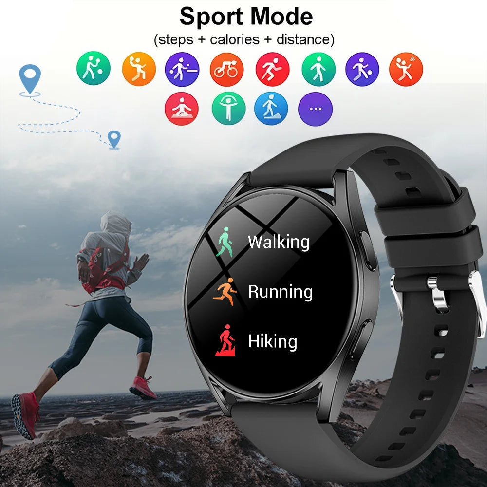 ERUN Smartwatch – Bluetooth Calling, Sports Tracker & Alexa