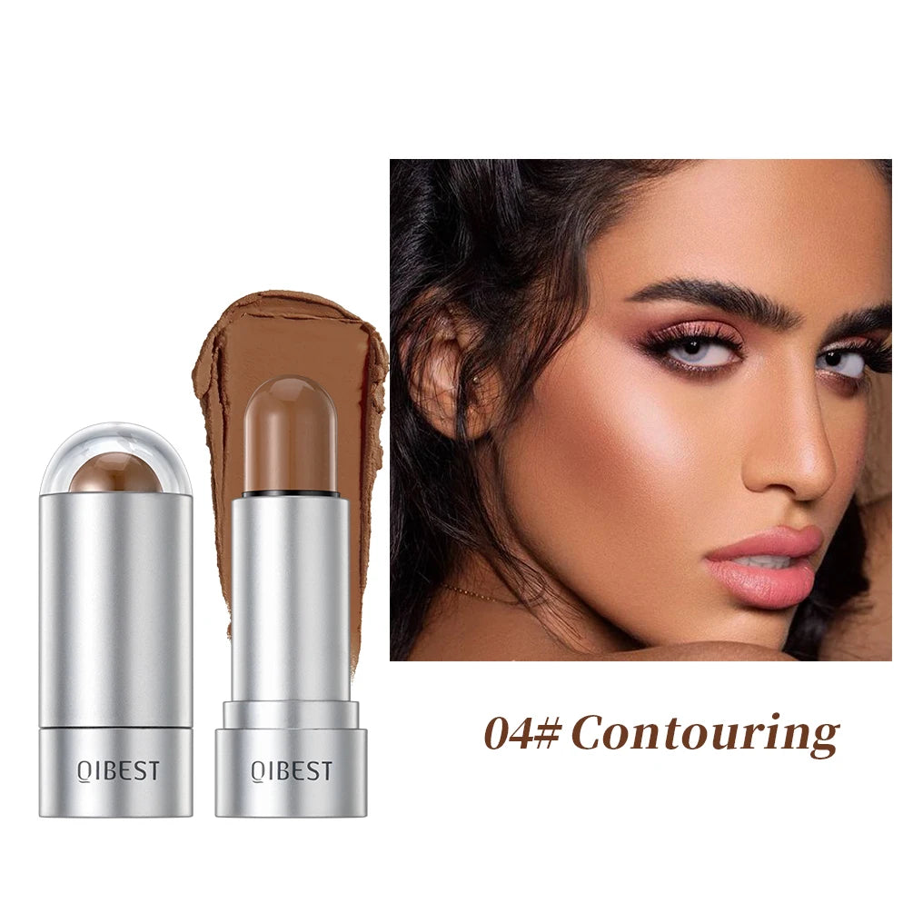 QIBEST 3-in-1 Highlight Blush & Contour Stick | All Skin Tones