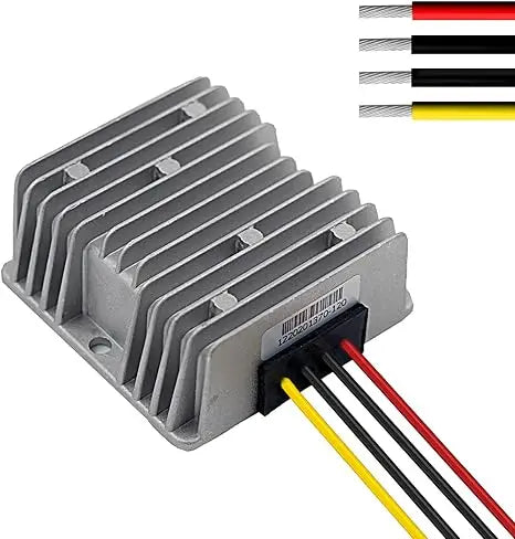 DC 24V to 12V Step Down 15A 180W Power Supply Adapter Converter Reducer Regulator for Auto Car Truck Vehicle Boat Solar System Oasis Select 24V to 12V 15A