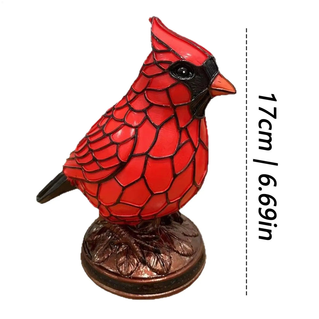 Bird Desk Lamp Resin Bird Lamps for Home Decor Art Decoration Tabletop Light with Soft Glow for Dormitory Offices Desktop Oasis Select
