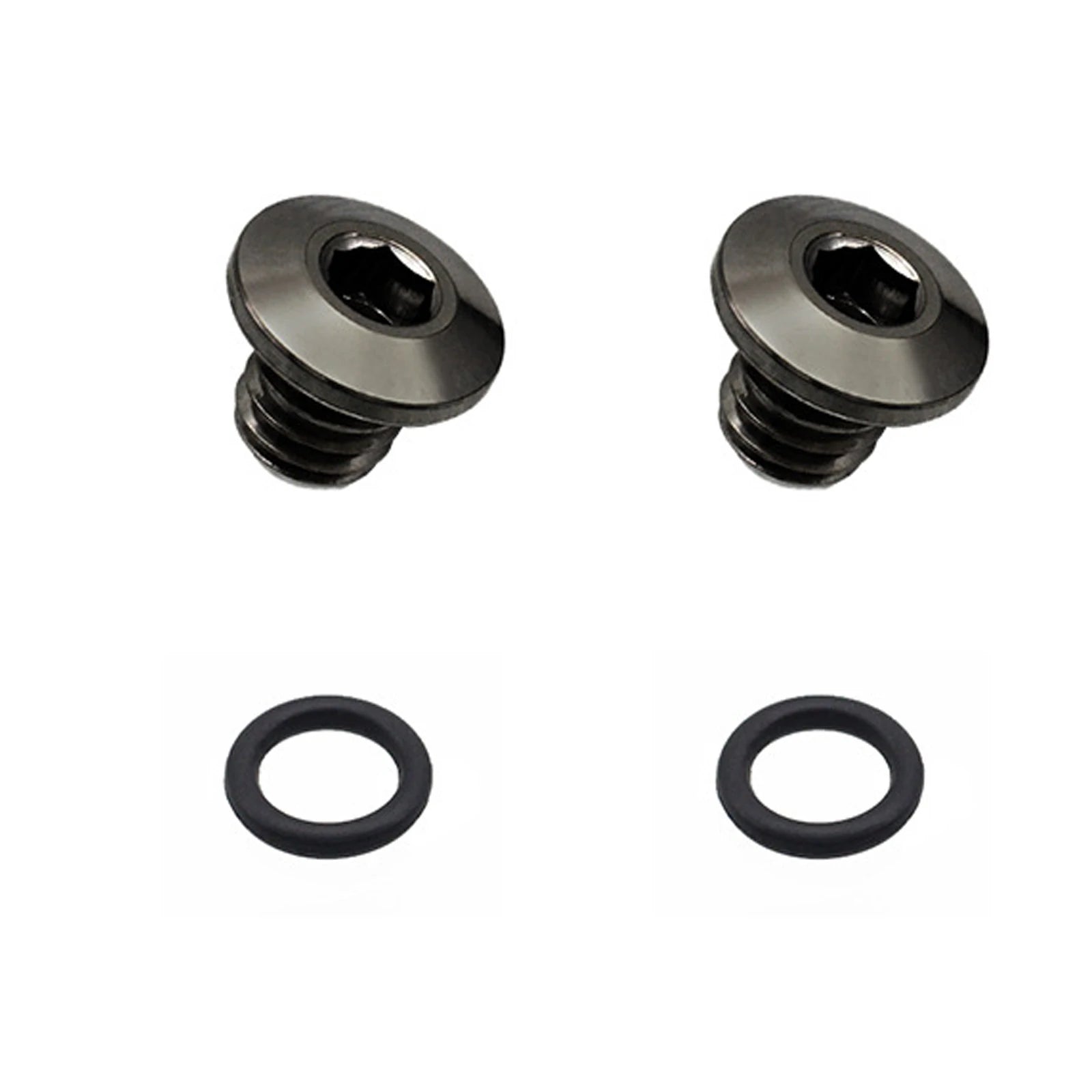 Disc Brake Replacement Bicycle Bleed Screw For Bicycle Maintenance M5x5-8 Size Prevent Oil Leakage Rust-Free Alloy Oasis Select black