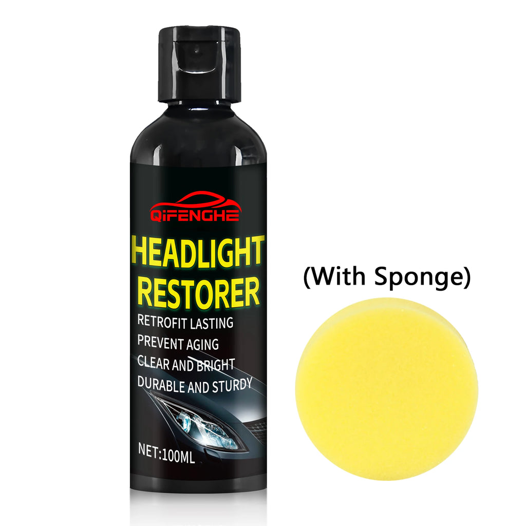 Car Headlight Restoration Kit – Polishing & Cleaning Paste