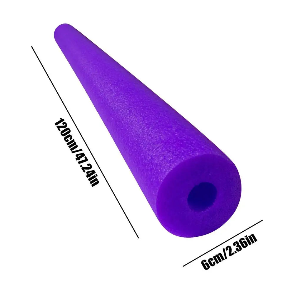 Pool Noodles Foam Tube Floating Hollow Large Colorful Exercise Aid Pool Noodles Tube for Aerobics Craft Projects Parties Water Oasis Select Purple