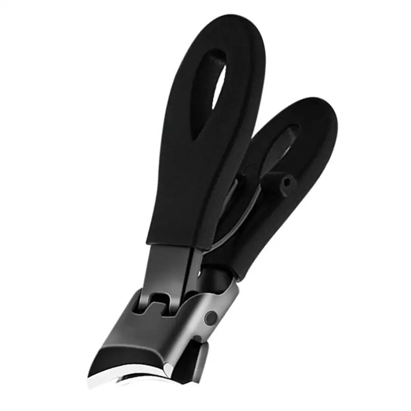 Slanted Nail Clippers Wide Jaw Opening Slanted Curved Nail Trimmer For Thick/Ingrown Nails Stainless Steel Pedicure Tool Oasis Select