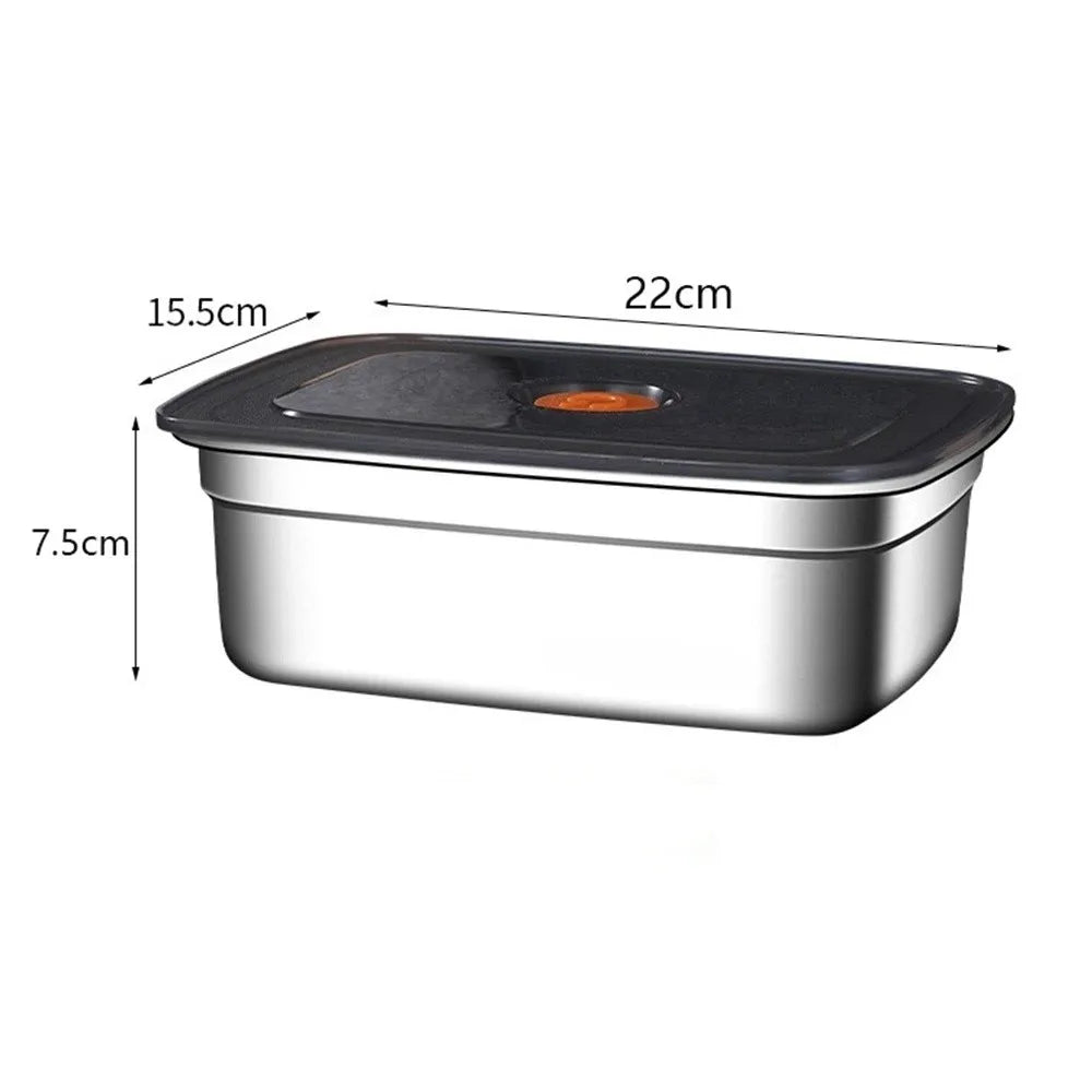 316 Stainless Steel Leak-Proof Bento Lunch Box | 500–3000ml